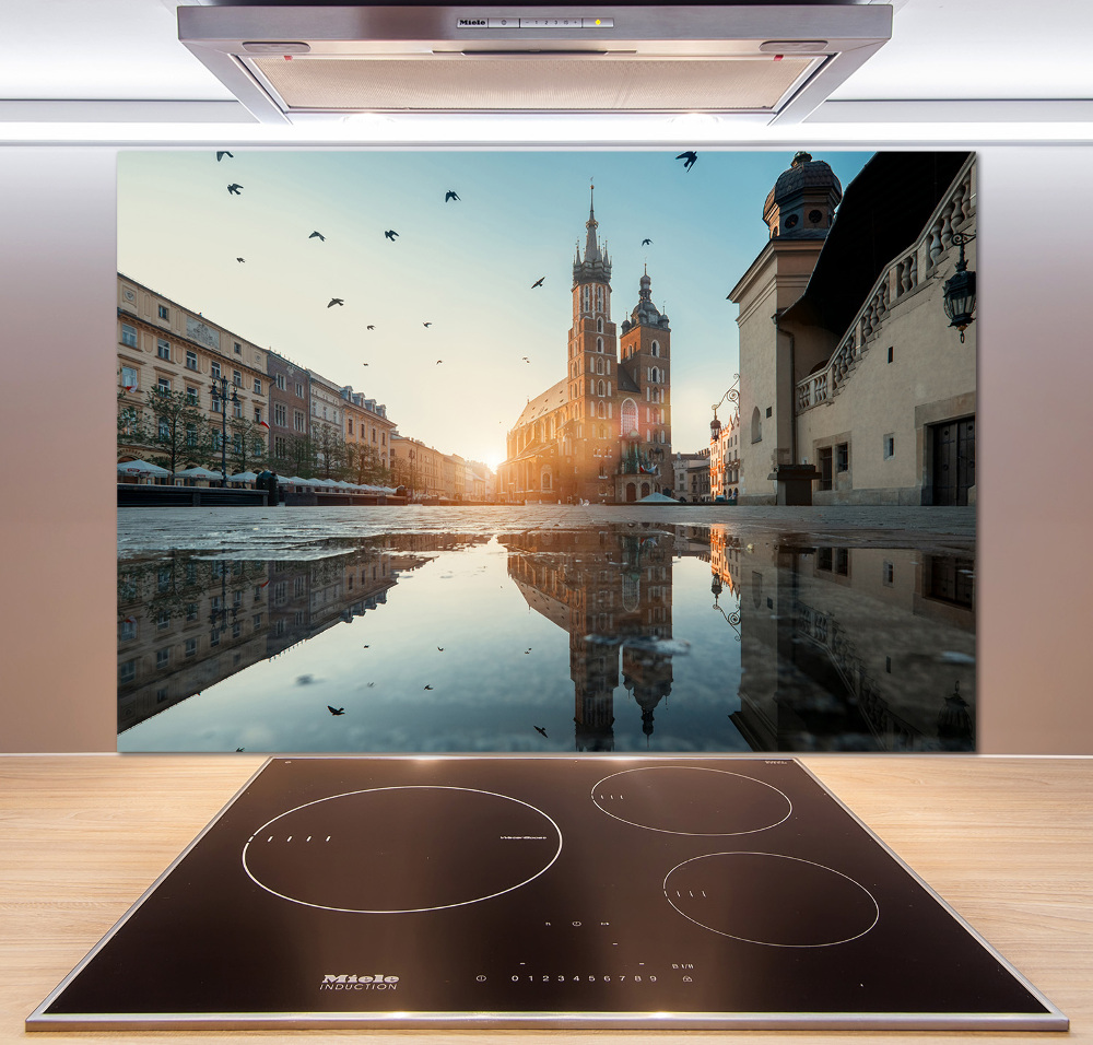 Kitchen splashback Cracow Poland