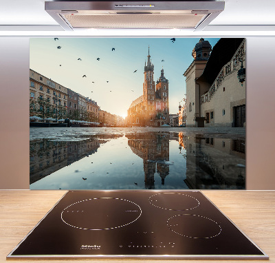 Kitchen splashback Cracow Poland