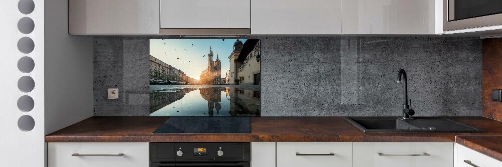 Kitchen splashback Cracow Poland