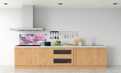 Cooker splashback Pink magnolia