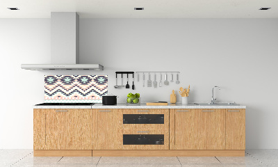 Glass splashback Ethnic background