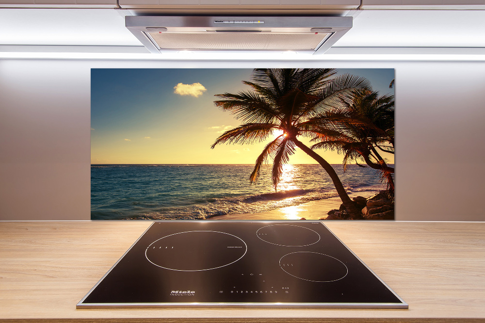 Cooker splashback Tropical beach