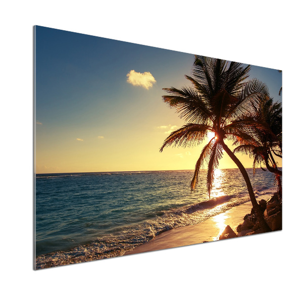 Cooker splashback Tropical beach