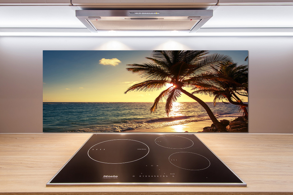 Cooker splashback Tropical beach