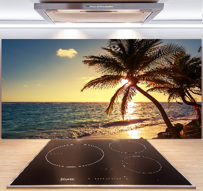 Cooker splashback Tropical beach