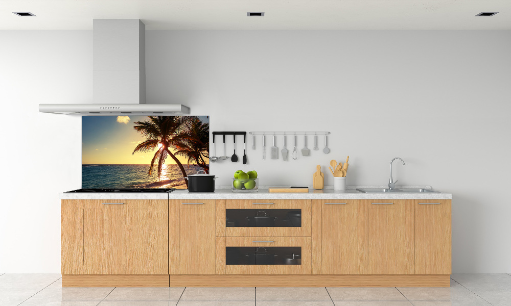 Cooker splashback Tropical beach