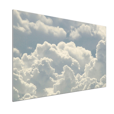 Cooker splashback Clouds