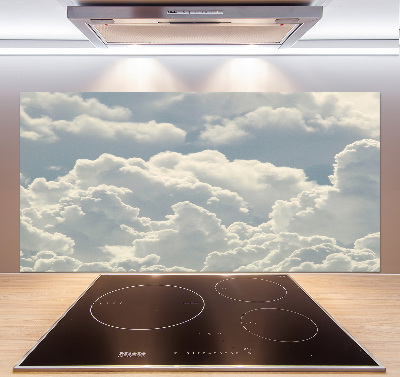 Cooker splashback Clouds