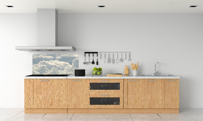 Cooker splashback Clouds