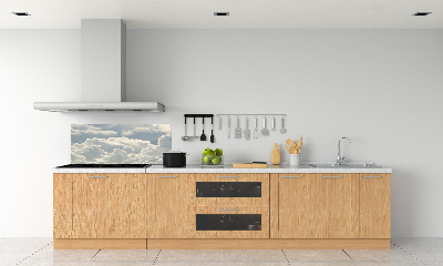 Cooker splashback Clouds