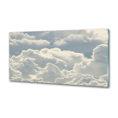 Cooker splashback Clouds