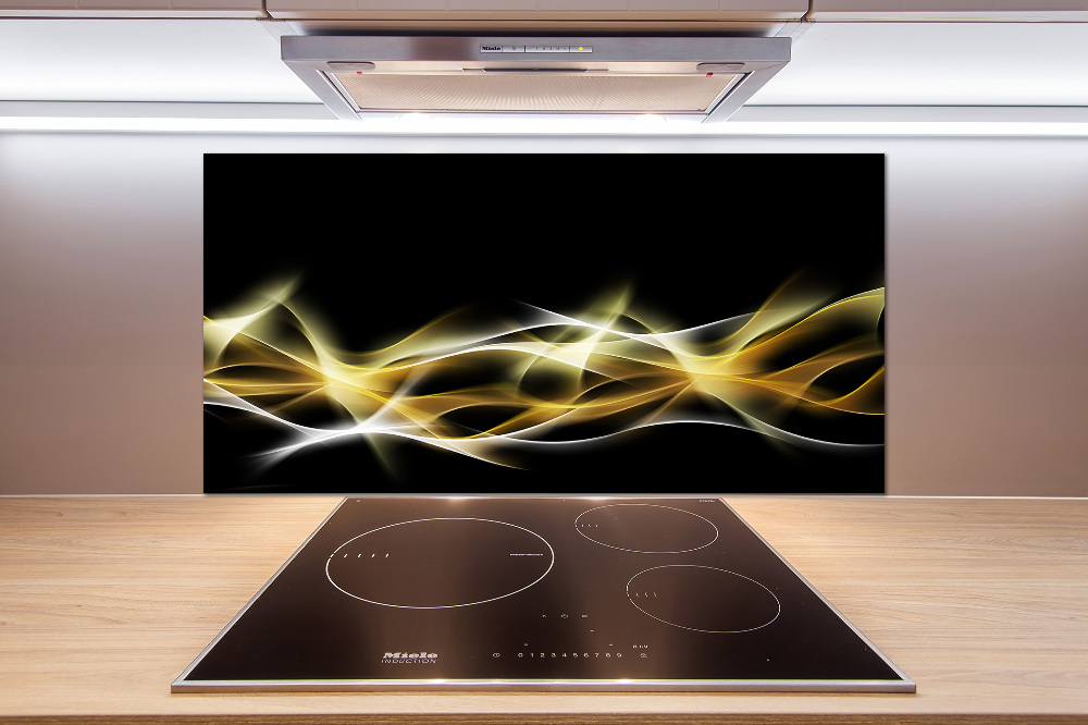 Cooker splashback Light abstraction