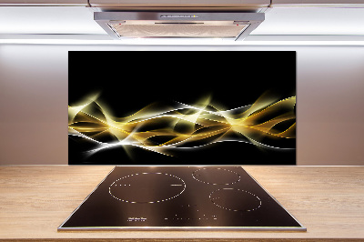 Cooker splashback Light abstraction