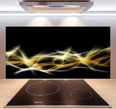 Cooker splashback Light abstraction