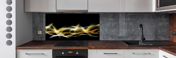 Cooker splashback Light abstraction