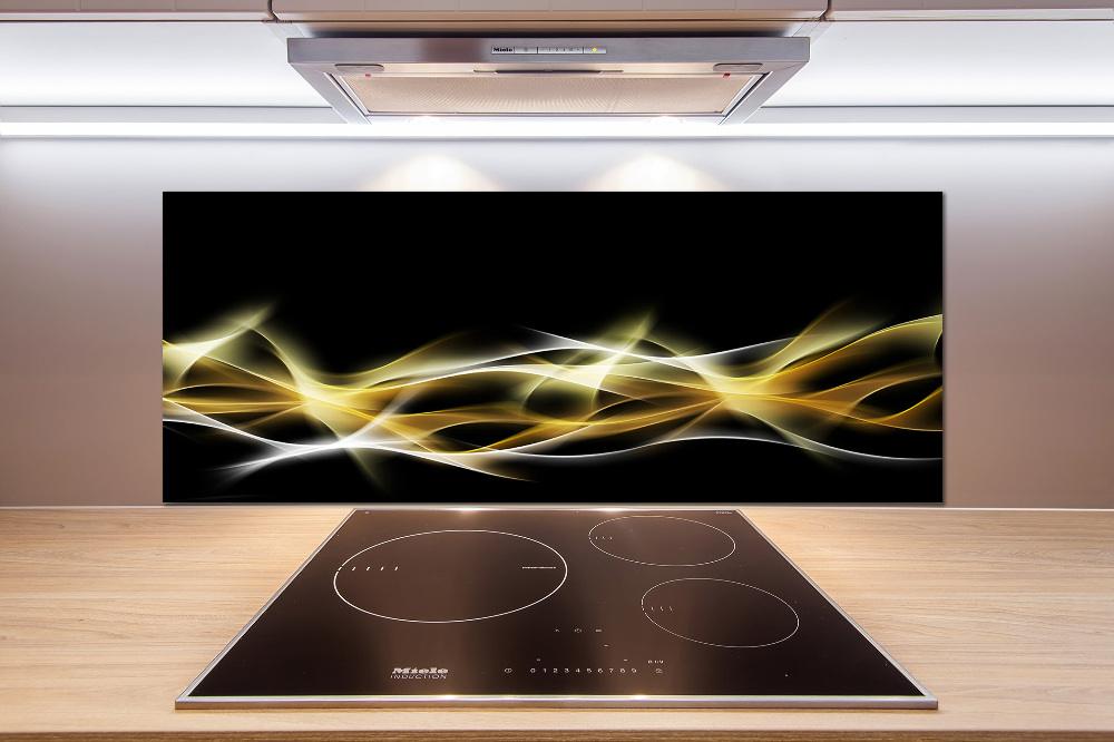 Cooker splashback Light abstraction