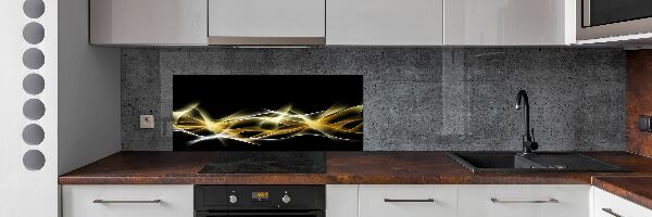 Cooker splashback Light abstraction