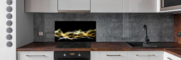 Cooker splashback Light abstraction