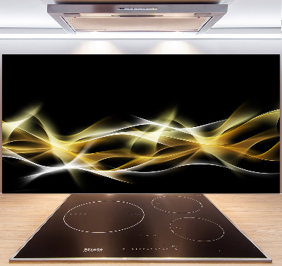 Cooker splashback Light abstraction