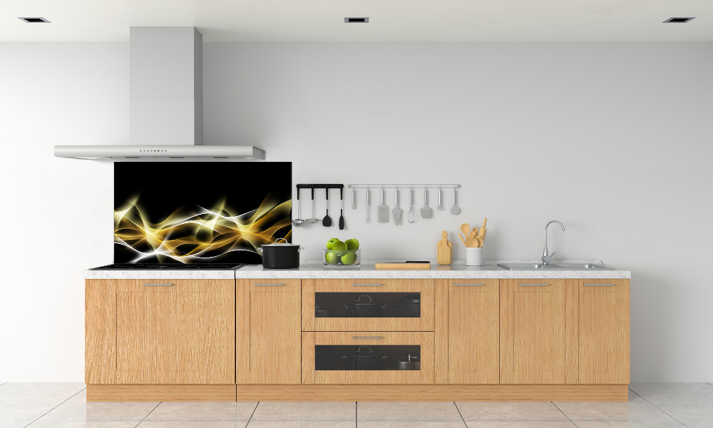 Cooker splashback Light abstraction