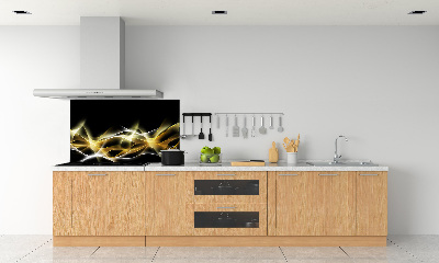 Cooker splashback Light abstraction