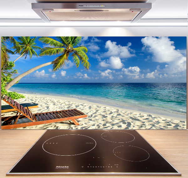 Cooker splashback Tropical beach