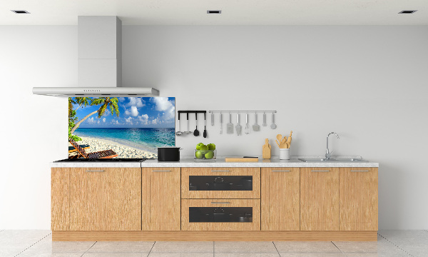 Cooker splashback Tropical beach