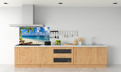 Cooker splashback Tropical beach