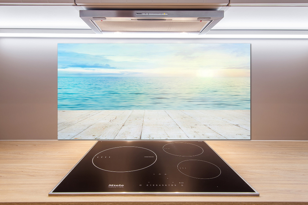 Cooker splashback Sea