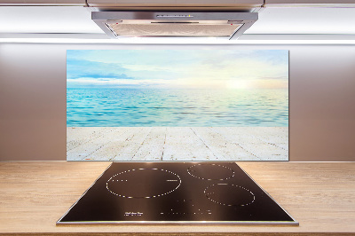 Cooker splashback Sea