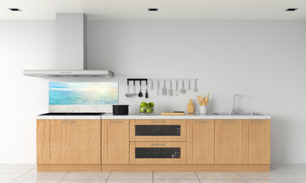 Cooker splashback Sea