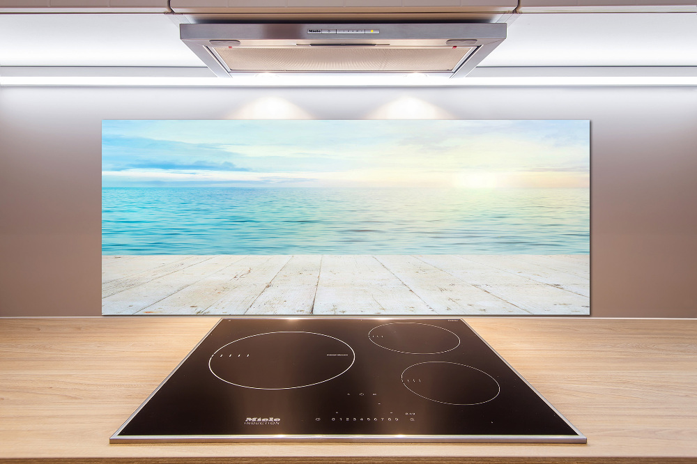 Cooker splashback Sea