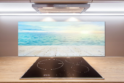 Cooker splashback Sea