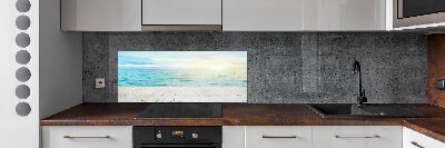 Cooker splashback Sea