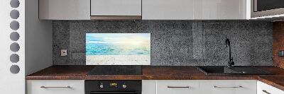 Cooker splashback Sea