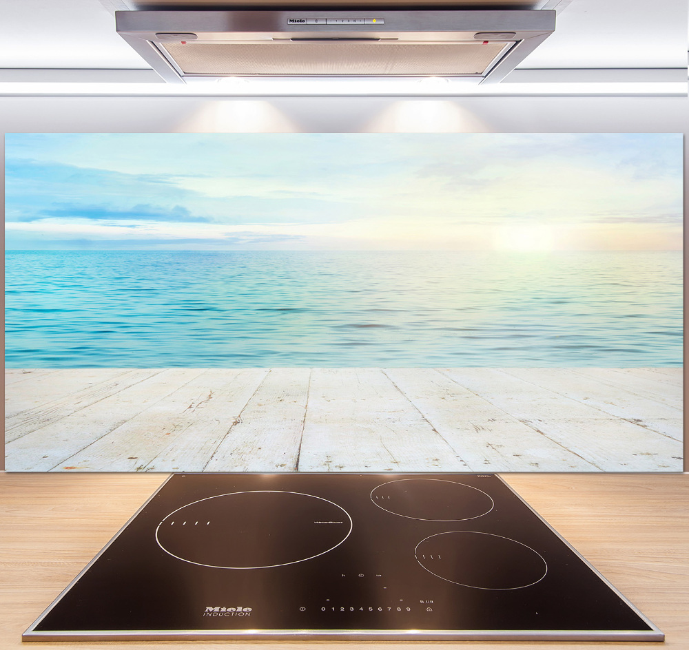 Cooker splashback Sea