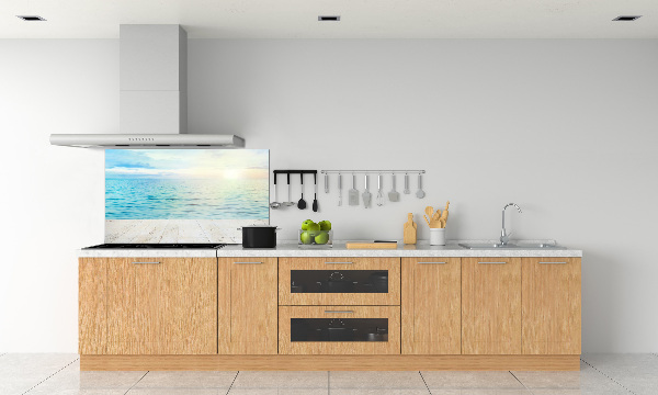 Cooker splashback Sea