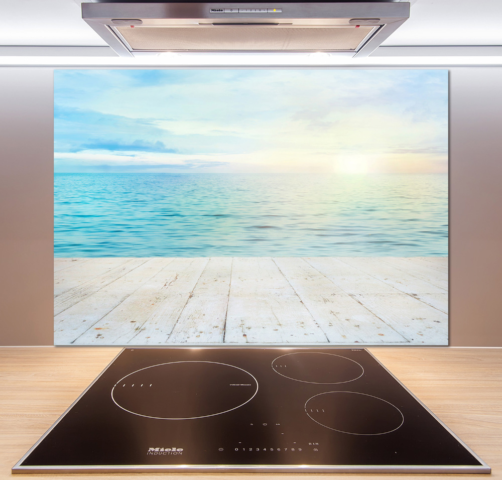 Cooker splashback Sea