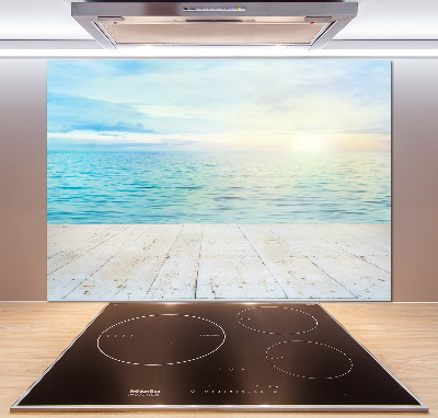 Cooker splashback Sea