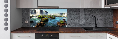 Cooker splashback Igaz waterfall