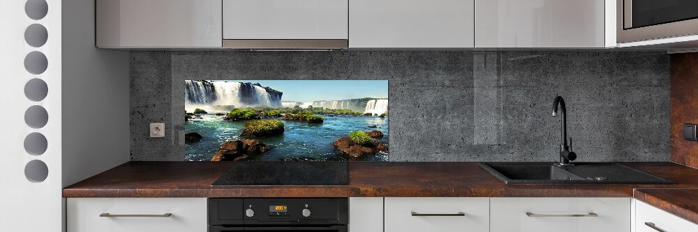 Cooker splashback Igaz waterfall