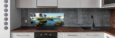 Cooker splashback Igaz waterfall