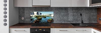 Cooker splashback Igaz waterfall