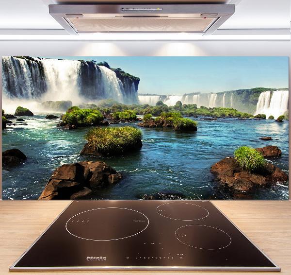 Cooker splashback Igaz waterfall