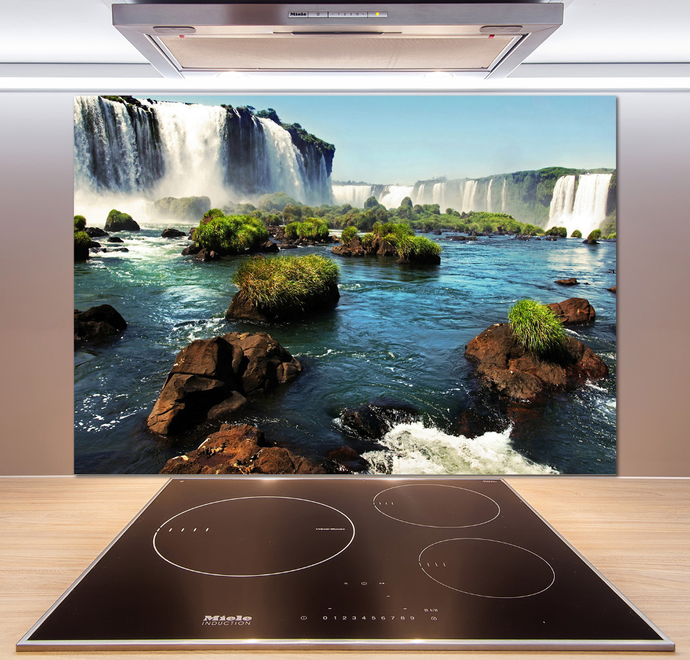 Cooker splashback Igaz waterfall