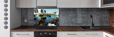 Cooker splashback Igaz waterfall