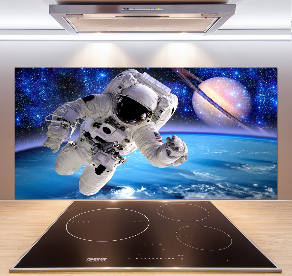 Cooker splashback Astronaut