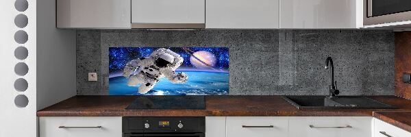 Cooker splashback Astronaut