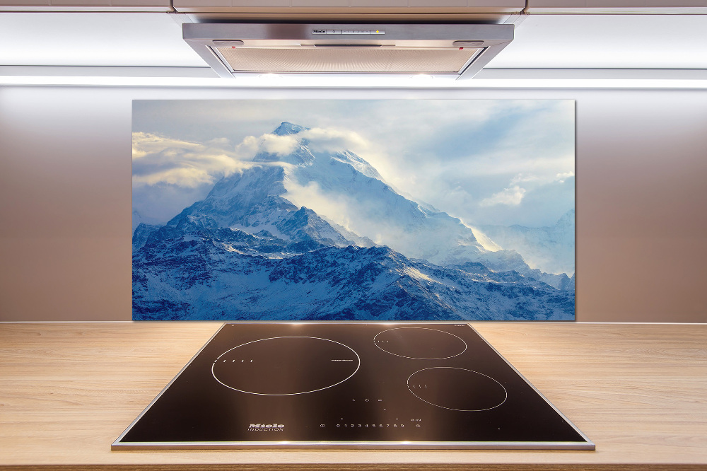 Cooker splashback Mountain peak