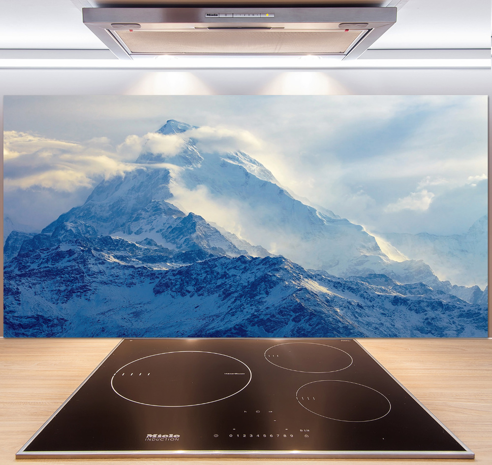 Cooker splashback Mountain peak